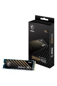 Obrázok pre MSI Spatium M450 PCIe 4.0 NVMe M.2 500GB PCI Express 4.0 3D NAND
