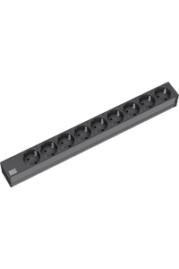 Bachmann 9x Schuko, 2m napájecí prodlužovačka 9 AC zásuvky / AC zásuvek Černá Obrázok pre Bachmann 9x Schuko, 2m napájecí prodlužovačka 9 AC zásuvky / AC zásuvek Černá