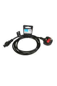 Obrázok pre iBOX napájecí kabel pro notebooky (jetel) VDE 1.8m UK zástrčka