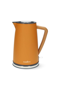 Nedis KAWK510EOR elektrická konvice 1,7 l 2200 W Oranžová Obrázok pre Nedis KAWK510EOR elektrická konvice 1,7 l 2200 W Oranžová