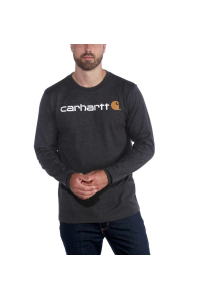 Obrázok pre Carhartt Core Logo Sweatshirt L/S - carbon