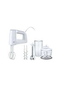 Braun MultiMix 3 HM 3137 WH Ruční mixér 500 W Bílá Obrázok pre Braun MultiMix 3 HM 3137 WH Ruční mixér 500 W Bílá