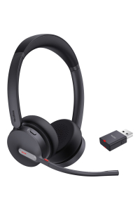 Obrázok pre Yealink WH64 Hybrid Dual UC Sluchátka s mikrofonem Bezdrátový Přes hlavu Kancelář / call centrum Micro-USB Bluetooth Černá