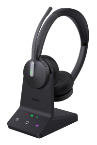 Yealink WH64 Dual UC Sluchátka s mikrofonem Bezdrátový Přes hlavu Kancelář / call centrum USB typu C Bluetooth Černá Obrázok pre Yealink WH64 Dual UC Sluchátka s mikrofonem Bezdrátový Přes hlavu Kancelář / call centrum USB typu C Bluetooth Černá