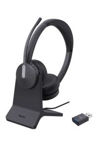 Yealink WH64 Hybird Dual with Charging Stand Teams Sluchátka s mikrofonem Bezdrátový Přes hlavu Kancelář / call centrum USB typu C Bluetooth Nabíjecí podstavec Černá Obrázok pre Yealink WH64 Hybird Dual with Charging Stand Teams Sluchátka s mikrofonem Bezdrátový Přes hlavu Kancelář / call centrum USB typu C Bluetooth Nabíjecí podstavec Černá