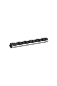 Bachmann 300.001 napájecí prodlužovačka 2 m 9 AC zásuvky / AC zásuvek Vnitřní Černá, Šedá Obrázok pre Bachmann 300.001 napájecí prodlužovačka 2 m 9 AC zásuvky / AC zásuvek Vnitřní Černá, Šedá
