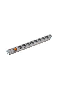 Obrázok pre Bachmann Outlet strip 8-way 19'' napájecí prodlužovačka 1,5 m
