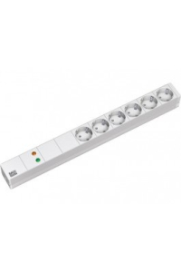 Obrázok pre Bachmann 333.402 napájecí prodlužovačka 2 m 6 AC zásuvky / AC zásuvek Vnitřní Šedá