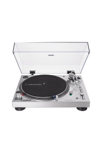 Obrázok pre Audio-Technica AT-LP120X Gramofon s přímým náhonem Stříbrná Manuální