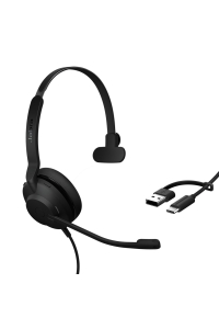 Obrázok pre Jabra Evolve2 30 SE USB C/A MS Mono Sluchátka s mikrofonem Kabel Do ruky Kancelář / call centrum USB Type-C / USB Type-A Černá