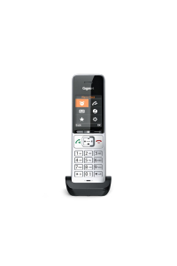 Obrázok pre Gigaset COMFORT 500HX Analog/DECT telefon Identifikace volajícího Černá, Stříbrná