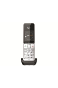 Gigaset COMFORT 500HX Analog/DECT telefon Identifikace volajícího Černá, Stříbrná Obrázok pre Gigaset COMFORT 500HX Analog/DECT telefon Identifikace volajícího Černá, Stříbrná