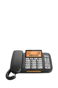 Obrázok pre Gigaset DL580 Analogový telefon Identifikace volajícího Černá