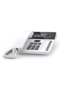 Obrázok pre Gigaset DESK 600 Analogový telefon Identifikace volajícího Bílá