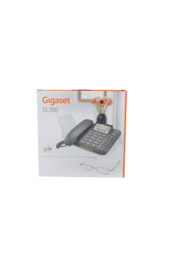Obrázok pre Gigaset DL380 Analogový telefon Identifikace volajícího Černá