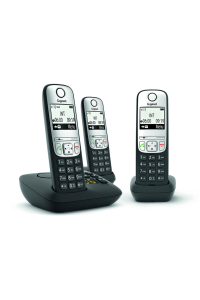 Gigaset A690A Analog/DECT telefon Identifikace volajícího Černá Obrázok pre Gigaset A690A Analog/DECT telefon Identifikace volajícího Černá