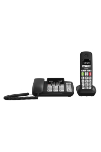 Obrázok pre Gigaset DL780 Plus Analog/DECT telefon Identifikace volajícího Černá