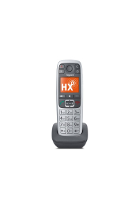 Obrázok pre Gigaset E560HX Analog/DECT telefon Identifikace volajícího Šedá, Stříbrná