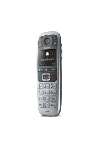 Obrázok pre Gigaset E560HX Analog/DECT telefon Identifikace volajícího Šedá, Stříbrná