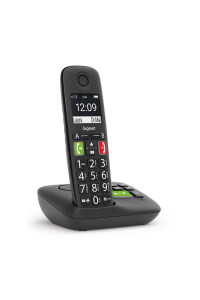 Obrázok pre Gigaset E290A Analog/DECT telefon Identifikace volajícího Černá