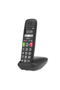 Gigaset E290 Analog/DECT telefon Identifikace volajícího Černá Obrázok pre Gigaset E290 Analog/DECT telefon Identifikace volajícího Černá