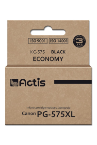 Actis KC-575 Inkoustová náplň do tiskárny Canon, náhrada za Canon PG-575XL; Supreme; 16,5 ml; černá Obrázok pre Actis KC-575 Inkoustová náplň do tiskárny Canon, náhrada za Canon PG-575XL; Supreme; 16,5 ml; černá