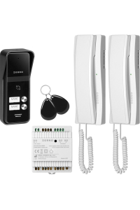 Obrázok pre Intercom ORNO OR-DOM-BA-936ZD/W 2-wire/2-family
