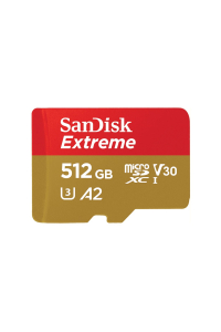 SanDisk Extreme 512 GB MicroSDHC UHS-I Třída 10 Obrázok pre SanDisk Extreme 512 GB MicroSDHC UHS-I Třída 10