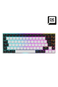 Sharkoon SKILLER SGK50 S3 klávesnice Hraní USB QWERTZ Německý Bílá Obrázok pre Sharkoon SKILLER SGK50 S3 klávesnice Hraní USB QWERTZ Německý Bílá