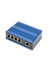 ASSMANN Electronic DN-651118 síťový přepínač Gigabit Ethernet (10/100/1000) Černá, Modrá Obrázok pre ASSMANN Electronic DN-651118 síťový přepínač Gigabit Ethernet (10/100/1000) Černá, Modrá