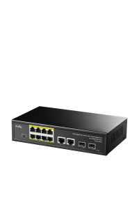 Obrázok pre Cudy GS1010PS2 síťový přepínač Nespravované Gigabit Ethernet (10/100/1000) Podpora napájení po Ethernetu (PoE) Černá