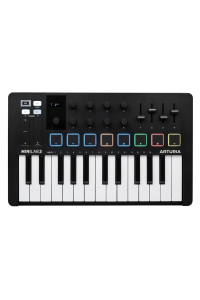 Arturia MiniLab 3 - MIDI kontrolní klávesnice, černá Obrázok pre Arturia MiniLab 3 - MIDI kontrolní klávesnice, černá