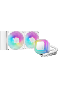 Obrázok pre DeepCool LE240 WH V2 Procesor Kapalinový chladič typu vše v jednom 12 cm Bílá 1 kusů