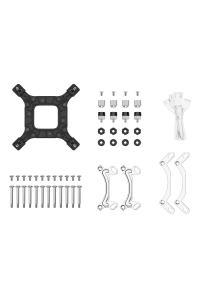 Obrázok pre DeepCool LE360 WH V2 Procesor Kapalinový chladič typu vše v jednom 12 cm Bílá 1 kusů