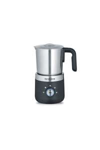 Obrázok pre Severin 3588 Napěňovač a ohřívač mléka Handheld electric milk frother Černá, Stříbrná