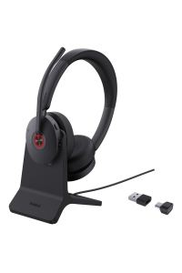 Yealink BH74 + Stand UC USB-C/A Sluchátka s mikrofonem Bezdrátový Přes hlavu Kancelář / call centrum USB Type-C / USB Type-A Bluetooth Nabíjecí podstavec Černá Obrázok pre Yealink BH74 + Stand UC USB-C/A Sluchátka s mikrofonem Bezdrátový Přes hlavu Kancelář / call centrum USB Type-C / USB Type-A Bluetooth Nabíjecí podstavec Černá