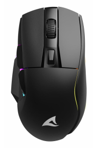 Sharkoon SGM50W myš Hraní Pro praváky RF Wireless + USB Type-A Optický 6400 DPI Obrázok pre Sharkoon SGM50W myš Hraní Pro praváky RF Wireless + USB Type-A Optický 6400 DPI