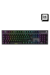 Sharkoon SKILLER SGK20 Red klávesnice Hraní USB QWERTZ Německý Černá Obrázok pre Sharkoon SKILLER SGK20 Red klávesnice Hraní USB QWERTZ Německý Černá