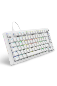Obrázok pre Sharkoon SGK25 klávesnice Domácí USB QWERTZ Německý Bílá