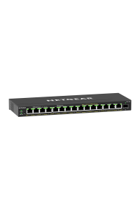 Obrázok pre NETGEAR GS316EP Řízený Gigabit Ethernet (10/100/1000) Podpora napájení po Ethernetu (PoE) Černá