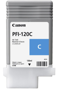 Obrázok pre Canon PFI-120C inkoustová náplň 1 kusů Originální Azurová