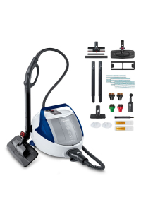 Polti Pro 100 Eco Power Válcovitý parní čistič 1900 W Černá, Modrá, Bílá Obrázok pre Polti Pro 100 Eco Power Válcovitý parní čistič 1900 W Černá, Modrá, Bílá