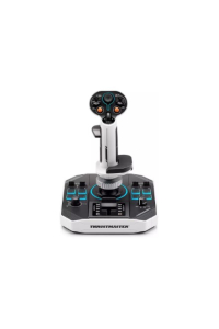 Thrustmaster Sol-R 1 Flightstick Černá, Bílá USB Letový joystick Analogový/digitální PC Obrázok pre Thrustmaster Sol-R 1 Flightstick Černá, Bílá USB Letový joystick Analogový/digitální PC