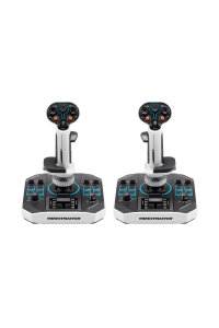 Thrustmaster Sol-R 2 HOSAS Space Sim Duo Černá, Bílá USB Letový joystick Analogový/digitální PC Obrázok pre Thrustmaster Sol-R 2 HOSAS Space Sim Duo Černá, Bílá USB Letový joystick Analogový/digitální PC