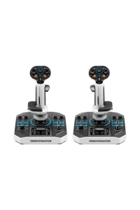 Thrustmaster Sol-R 2 HOSAS Space Sim Duo Černá, Bílá USB Letový joystick Analogový/digitální PC Obrázok pre Thrustmaster Sol-R 2 HOSAS Space Sim Duo Černá, Bílá USB Letový joystick Analogový/digitální PC