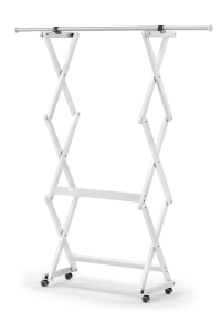 Clothes hanger, white 140 x 32 cm Obrázok pre Clothes hanger, white 140 x 32 cm