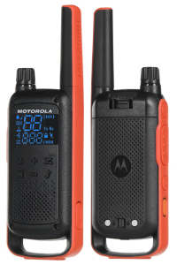 Obrázok pre Motorola T82 Twin Pack vysílačky 16 kanálů Černá, oranžová
