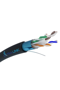 Obrázok pre Extralink Síťový kabel s krouceným párem CAT6 FTP (F/UTP) V2 Externí 305M