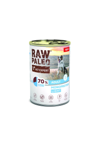 VETEXPERT Raw Paleo Cod Light Mono - vlhké krmivo pro psy - 400g Obrázok pre VETEXPERT Raw Paleo Cod Light Mono - vlhké krmivo pro psy - 400g