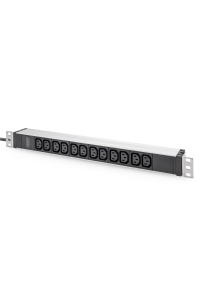 Obrázok pre Digitus DN-95426 napěťová distribuční jednotka (PDU) 12 AC zásuvky / AC zásuvek 1U